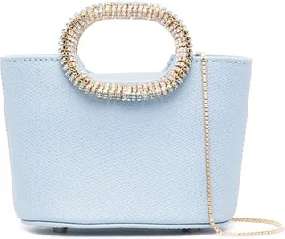 Anita crystal-handle mini bag