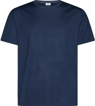 Etro Crewneck Short-Sleeved T-Shirt