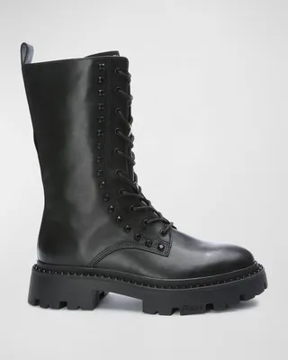 Gaga Bis Stud Combat Boots