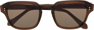 Tinted Square-Frame Sunglasses