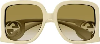 Gucci Eyewear Rectangle Frame Sunglasses