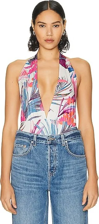 ROCOCO SAND Zazu Bodysuit in Pink