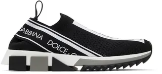 Dolce & Gabbana Black Sorrento Sneakers