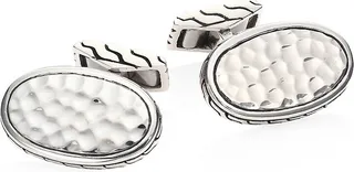 Classic Chain Collection Sterling Silver Cuff Links