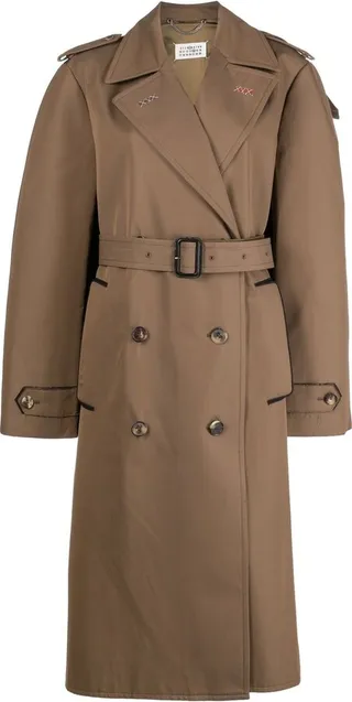 Double-Breasted Trench Coat