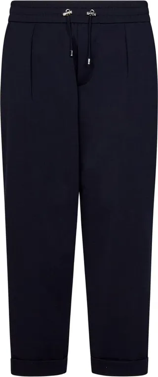 Balmain Drawstring Cropped Trousers