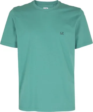 C.P. Company Logo Detailed Crewneck T-Shirt