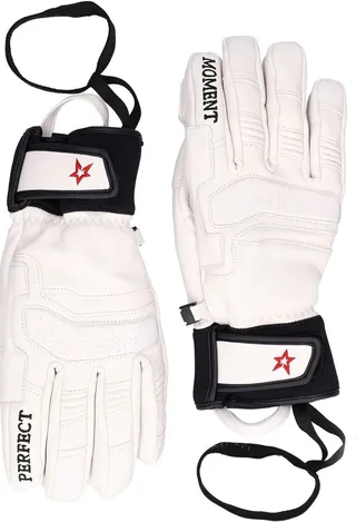 Logo ski gloves