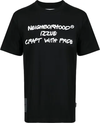 logo-print cotton T-shirt
