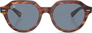 Gina round-frame sunglasses