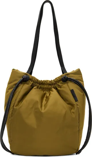 Proenza Schouler Khaki Drawstring Tote