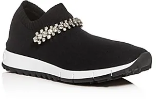 Jimmy Choo Women's Verona Knit Slip-On Sneakers