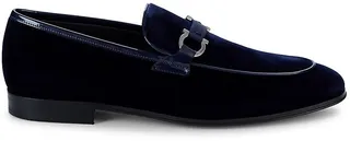 Seral Patent Leather & Suede Loafers