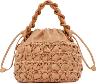 BY FAR Tan Cass Bag