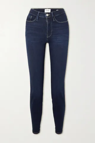 FRAME - Le Sylvie Slim-leg Jeans - Blue