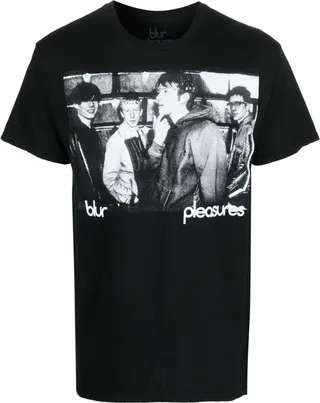 "Blur" cotton T-shirt