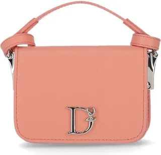 D2 Statement Pink Mini Crossbody Bag