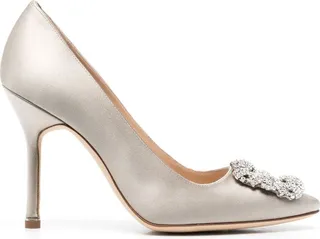 Hangisi 105mm pointed-toe pumps
