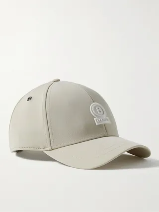 Logo-Appliquéd Gabardine Baseball Cap