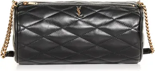 Small Sade Cylinder Bag With Logo