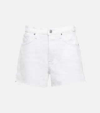 High-rise Ruby denim shorts