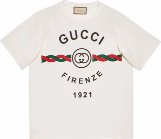 Gucci Firenze 1921 cotton T-shirt