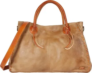 Bed Stu Rockaway (Oats Pecan Rustic) Handbags