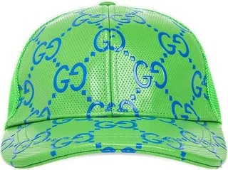 Gucci GG Monogram Printed Baseball Cap