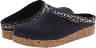 Haflinger GZ Classic Grizzly (Med Blue) Clog Shoes