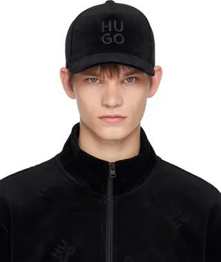Hugo Black Logo Cap