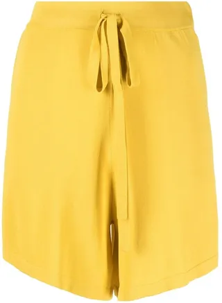 Knit Drawstring Shorts