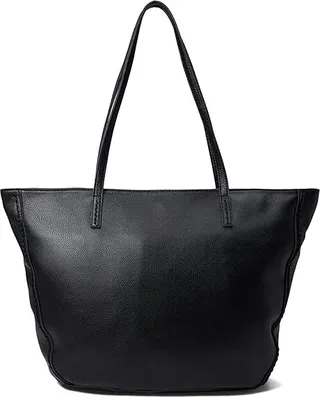 The Sak Faye Leather Tote (Black) Handbags