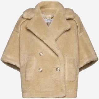 Adesso Camel And Alpaca-blend Cape