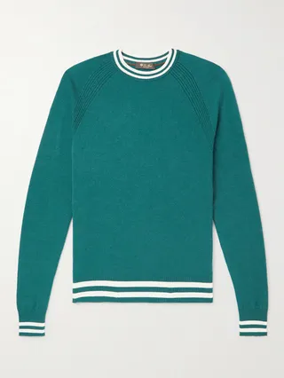 Wallace Striped Cashmere Sweater