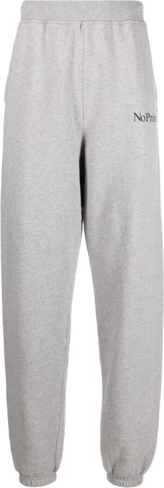 No Problemo print detail track pants