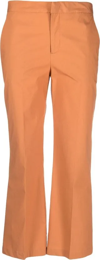 Cropped Tailored Trousers