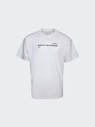 Spiral Opposite T-Shirt White