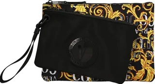 Barocco Logo Clutch Bag
