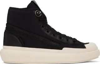 Y-3 Black Ajatu Court High Sneakers