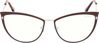 56mm Cat Eye Blue Light Blocking Glasses