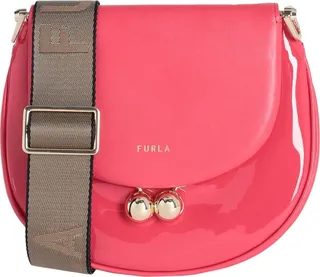 Furla Portagioia Mini Crossbod Cross-body Bag Coral