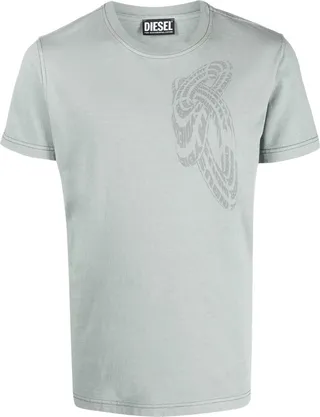 graphic-print cotton T-shirt
