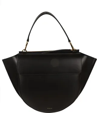 Wandler Logo Print Foldover Tote Bag