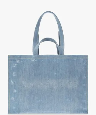 Denim Shopper Bag