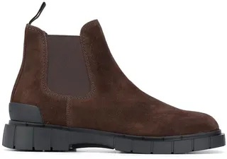 suede Chelsea boots