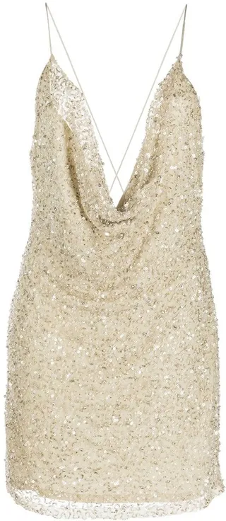 Mich sequin-embellished mini dress