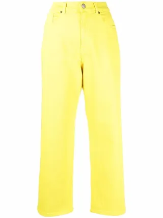 Cabare cropped-leg trousers
