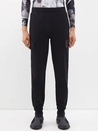 4g-embroidered Jersey Track Pants