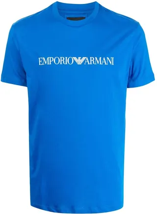 logo-print cotton T-shirt