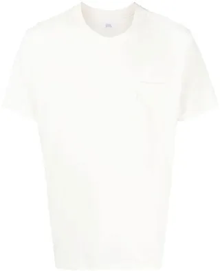 patch-pocket cotton T-shirt